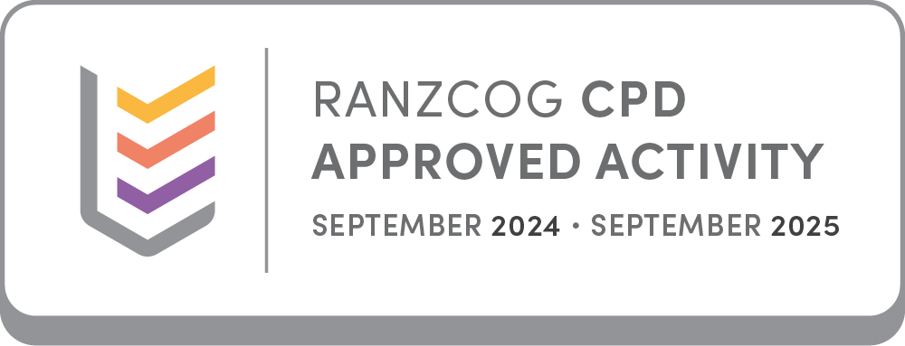 Ranzcog CPD approved logo